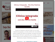 Tablet Screenshot of drapatriciavarella.com.br